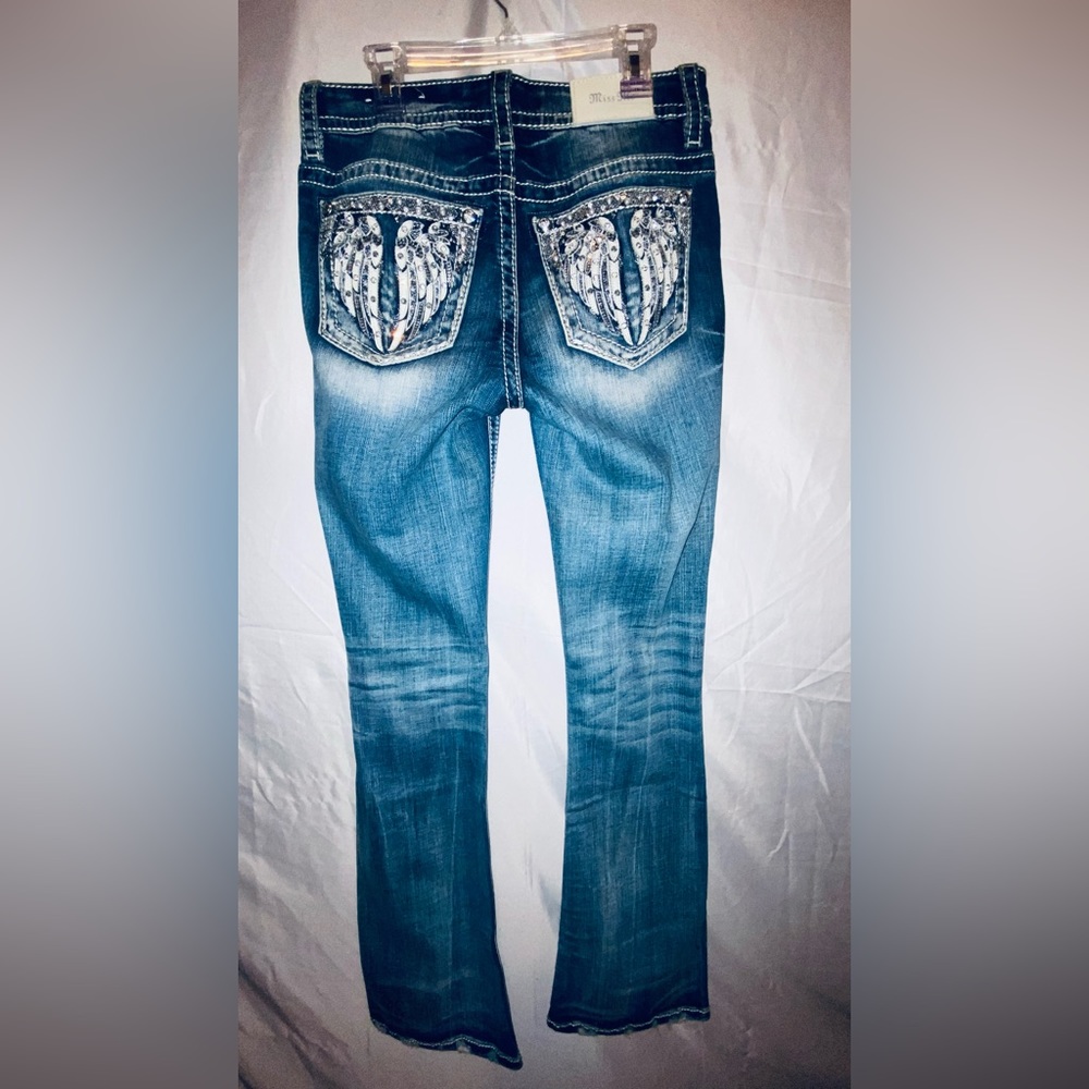 Miss Me Mid Rise Boot Cut Jeans